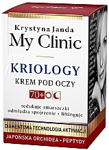 Fragrances, Perfumes, Cosmetics Eye Cream 70+ - Janda My Clinic Kriology Eye Cream 70+