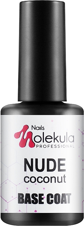 Camouflage Base Coat - Nails Molekula Base Coat Nude Coconut — photo N1