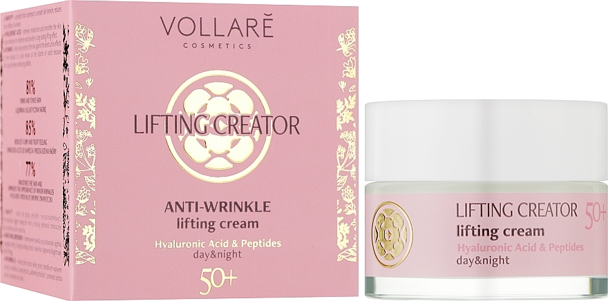 Firming Anti-Wrinkle Cream 50+ - Vollare Age Creator Firming Anti-Wrinkle Cream Day/Night 50+ — photo N12