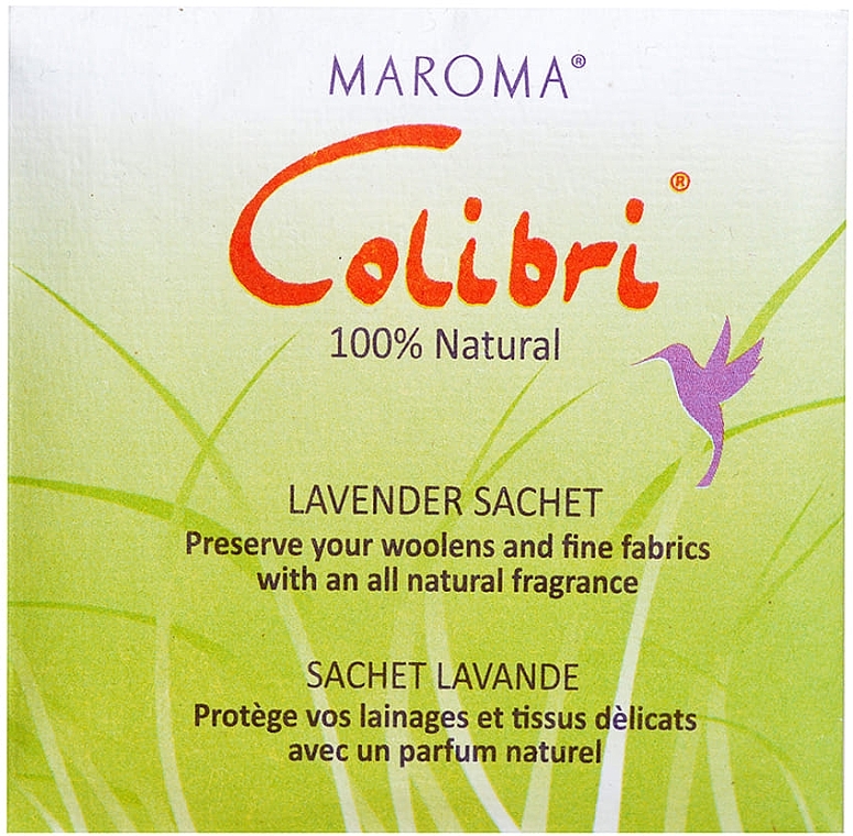 Lavender Aromatic Mini Sachets - Maroma Colibri Mini Sachet Strip Lavender — photo N4