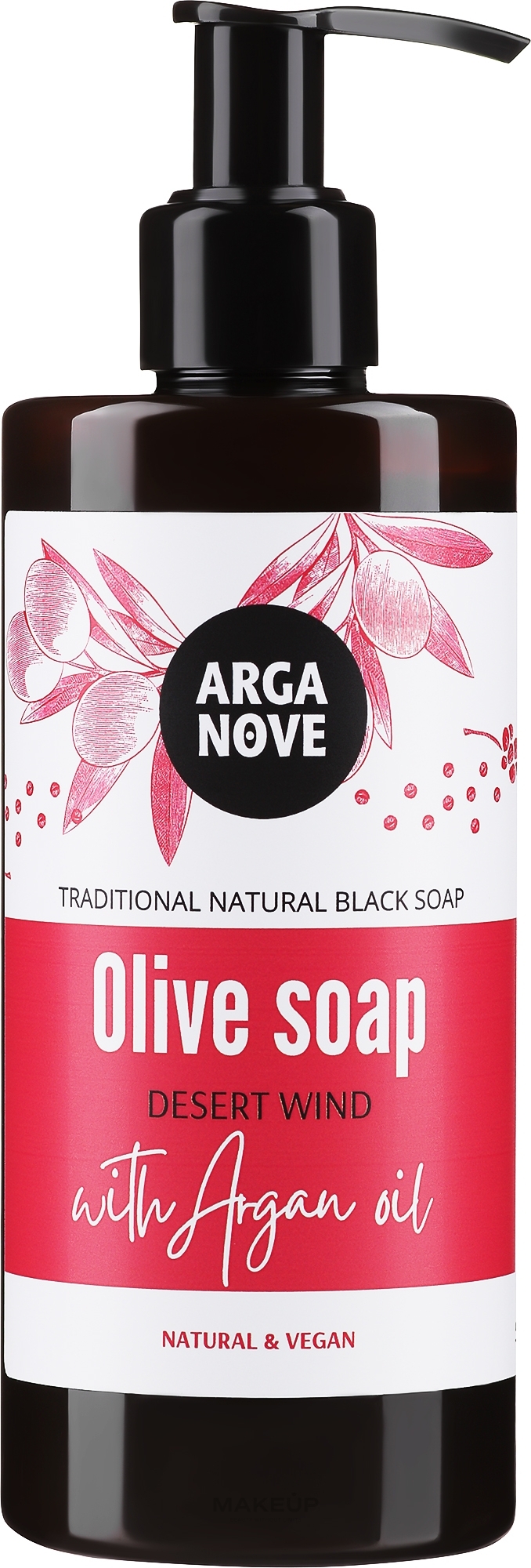 Olive Liquid Soap with Argan Oil - Arganove Olive Soap Desert Wind With Argan Oil — photo 300 ml