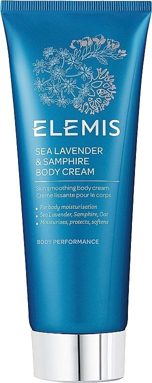 Body Cream "Marine Lavender & Fennel" - Elemis Sea Lavender & Samphire Body Cream — photo N1