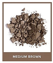 Set - Anastasia Beverly Hills Fluffy Fuller Looking Brow Medium Brown (br/freeze/2.5g + Powder/1.6g + Brush) — photo N2