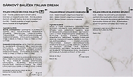 Set - Gabriella Salvete Italian Dream Gift Box (palette/20g + mascara/12ml + brush/1pc) — photo N10
