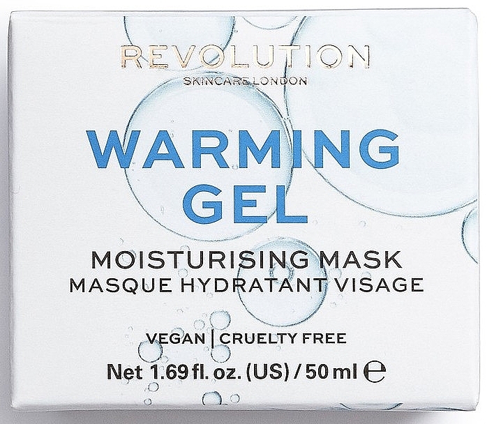 Moisturizing Mask - Makeup Revolution Skincare Warming Gel Moisturising Face Mask — photo N2