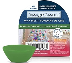 Fragrances, Perfumes, Cosmetics Scented Wax - Yankee Candle Shimmering Christmas Tree Wax Melts