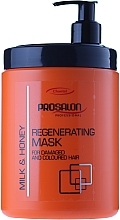 Fragrances, Perfumes, Cosmetics Regenerating Milk & Honey Mask - Prosalon Hair Care Mask