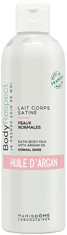 Argan Oil Body Lotion - Body Respect Silky Body Milk With Argan Oil — photo N1