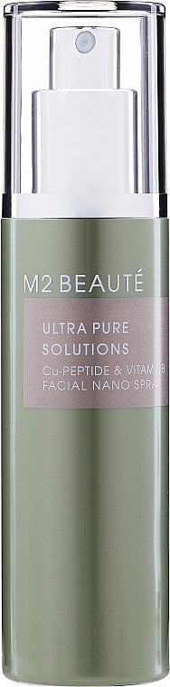 Vitamin B Face Spray - M2Beaute Ultra Pure Solutions Cu-Peptide & Vitamin B Facial Nano Spray — photo N1