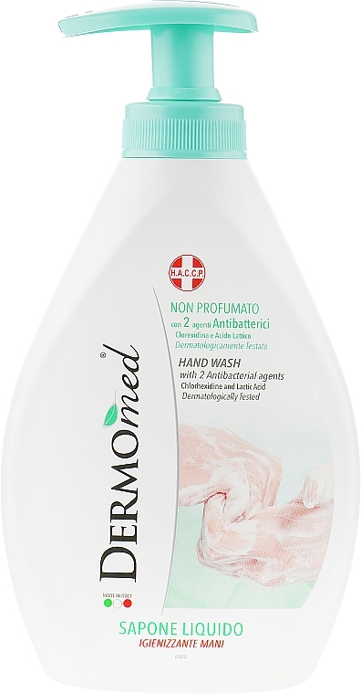 Sanitizing Cream Soap - Dermomed Sanitizing Liquid Soap — photo N1