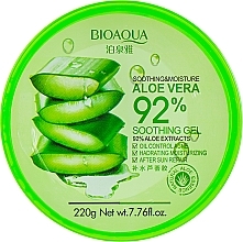 Face & Body Gel - Bioaqua Aloe Vera 92% Soothing Gel — photo N9