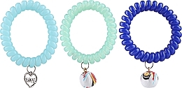 Fragrances, Perfumes, Cosmetics Hair Ties, 5.5 cm, option 30 - Ronney Professional Funny Ring Bubble