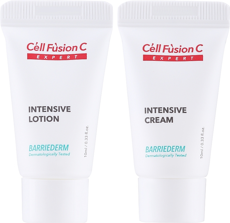 GIFT! Set - Cell Fusion C Barriederm Intensive (b/lotion/10ml + b/cream/10ml) — photo N1