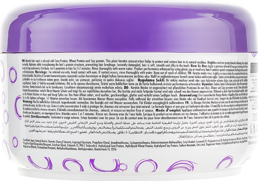 Weak Damaged Hair Mask - Morfose Buble Keratin Hair Mask — photo N4