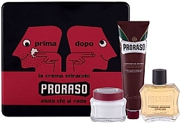 Set - Proraso Red Line (cr/100 ml + sh/cr/150 ml + ash/lot/100 ml) — photo N2