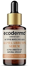 Fragrances, Perfumes, Cosmetics Face serum - Ecoderma Active Botanicals Alfa-Arbutin Serum
