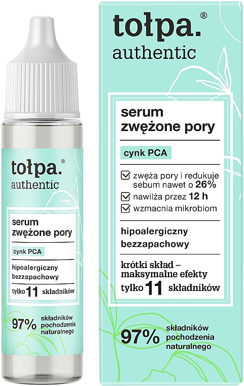 Pore-Shrinking Serum - Tolpa Authentic Face Serum — photo N1