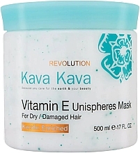 Fragrances, Perfumes, Cosmetics Vitamin E Mask for Dry & Damaged Hair - Kava Kava Vitamin E Unispheres Mask