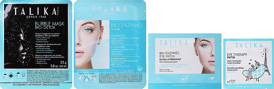 Instant Beauty Kit - Talika Instant Beauty (mask/3pc + patch/eye/1pc) — photo N3