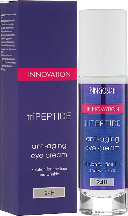 Anti-Wrinkle Tri-Peptide Eye Cream - BingoSpa Innovation TriPeptide Anti-Aging Eye Cream — photo N1
