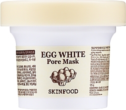 Purifying and Pore Tightening Egg White Face Mask - Skinfood Egg White Pore Mask — photo N1