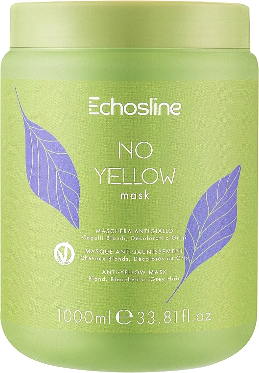 Anti-Yellow Hair Mask - Echosline No Yellow Mask — photo N2