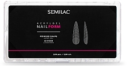 Fragrances, Perfumes, Cosmetics Nail Forms - Semilac Acrylgel Nail Form Pointed