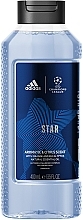 Shower Gel - Adidas Champions League Star Aromatic & Citrus Scent Natural Essential Oil Shower Gel — photo N2