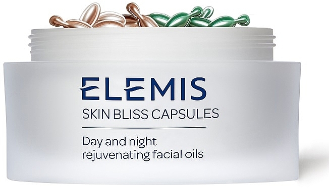 Face Capsules - Elemis Skin Bliss Capsules Day And Night Rejuvenating Facial Oils — photo N1