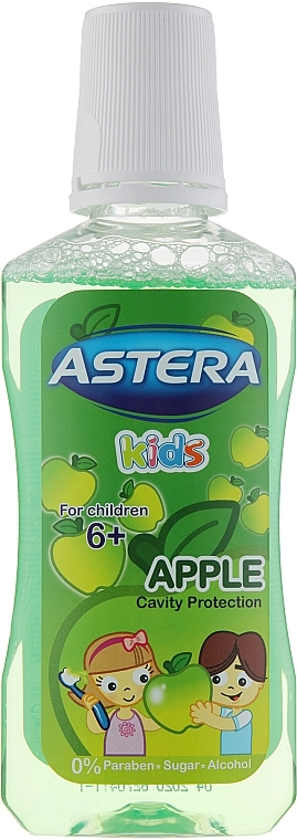 Mouthwash - Astera Kids Apple — photo N6