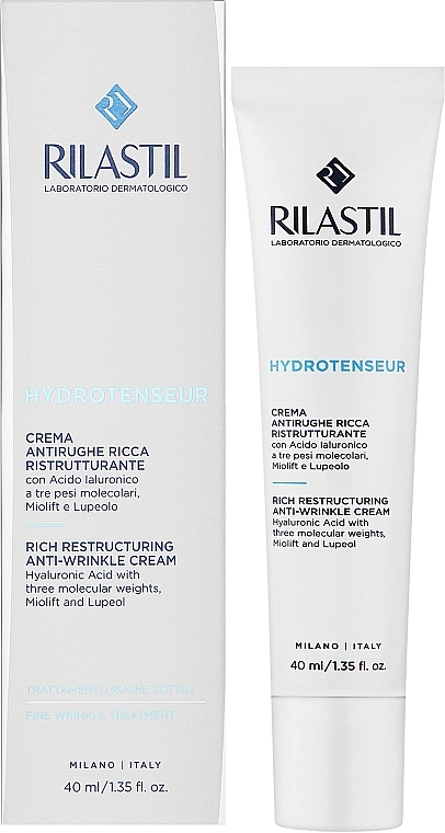 Rich Anti-Wrinkle Cream - Rilastil Hydrotenseur Rich Restructuring Anti-Wrinkle Cream — photo N3