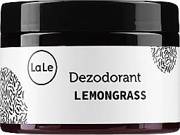 Fragrances, Perfumes, Cosmetics Lemongrass Oil Deodorant Cream - La-Le Cream Deodorant