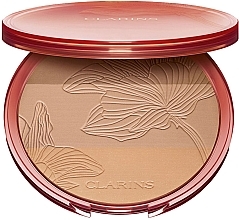 Fragrances, Perfumes, Cosmetics Glow Powder - Clarins Bronzing Compact Sunkissed Healthy Glow Powder