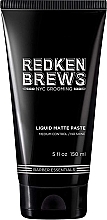 Fragrances, Perfumes, Cosmetics Modeling Hair Paste - Redken Brews Liquid Matte Paste