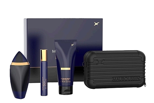 Set - Mauboussin Private Club For Men (edp/100ml + edp/20ml + sh/gel/75ml + pouch) — photo N1