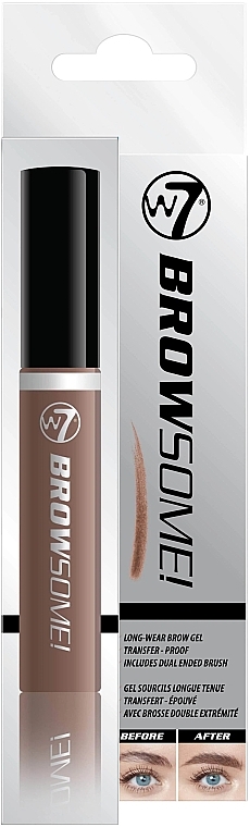 Long-Lasting Brow Gel - W7 Browsome Longwear Eyebrow Gel — photo N1