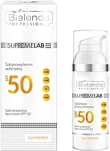 Satin Face Cream - Bielenda Professional Supremelab Satin Protective Face Cream SPF 50 — photo N2