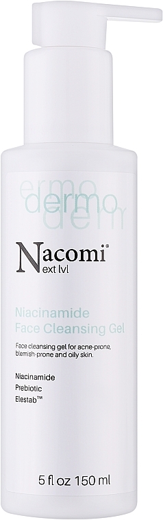 Face Cleansing Gel - Nacomi Next Level Dermo Niacinamide Facial Cleansing Gel — photo N1