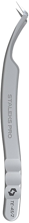 Lash Tweezers TE-45/2  - Staleks Pro Expert 45 Type 2 — photo N2