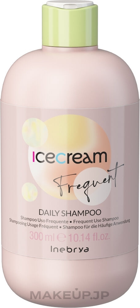 All Hair Types Shampoo - Inebrya Frequent Ice Cream Daily Shampoo — photo 300 ml