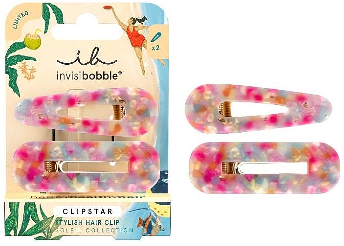 Hair Clip - Invisibobble Clipstar Au Soleil Dazzling Wave — photo N1