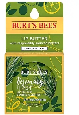 Lip Balm - Burt's Bees Rosemary & Lemon Lip Butter — photo N1