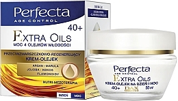 Fragrances, Perfumes, Cosmetics Regenerating Face Cream-Oil - Perfecta Extra Oils Face Cream 40+