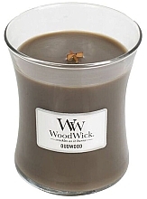 Fragrances, Perfumes, Cosmetics Scented Candle in Glass - WoodWick Hourglass Candle Oudwood