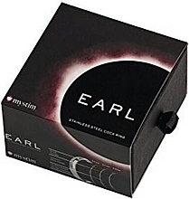Fragrances, Perfumes, Cosmetics Erection Ring 48mm, engraved - Mystim Earl Strainless Steel Cock Ring