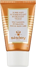 Fragrances, Perfumes, Cosmetics Moisturizing Self-Tanning Cream - Sisley Self Tanning Hydrating Facial Skin Care