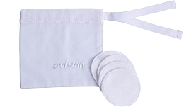 Makeup Remover Wipes Set, white bag - Ovium Mini — photo N1