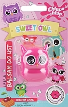 Sweet Owl Lip Balm, cherry cake - Chlapu Chlap Cherry Cake Lip Balm — photo N2