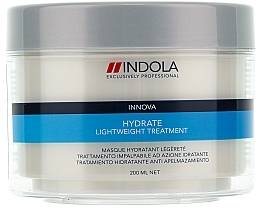 Fragrances, Perfumes, Cosmetics Hydrating Mask - Indola Innova Hydrate Light Weight Treatment