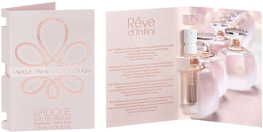 Lalique Reve d Infini - Eau de Parfum (sample) — photo N1